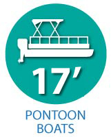 17' Pontoon Boats